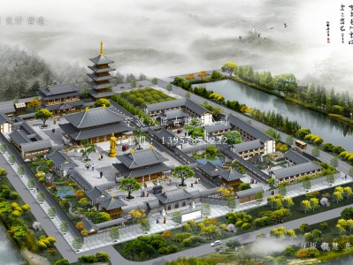 化州寺庙建筑总体规划方案